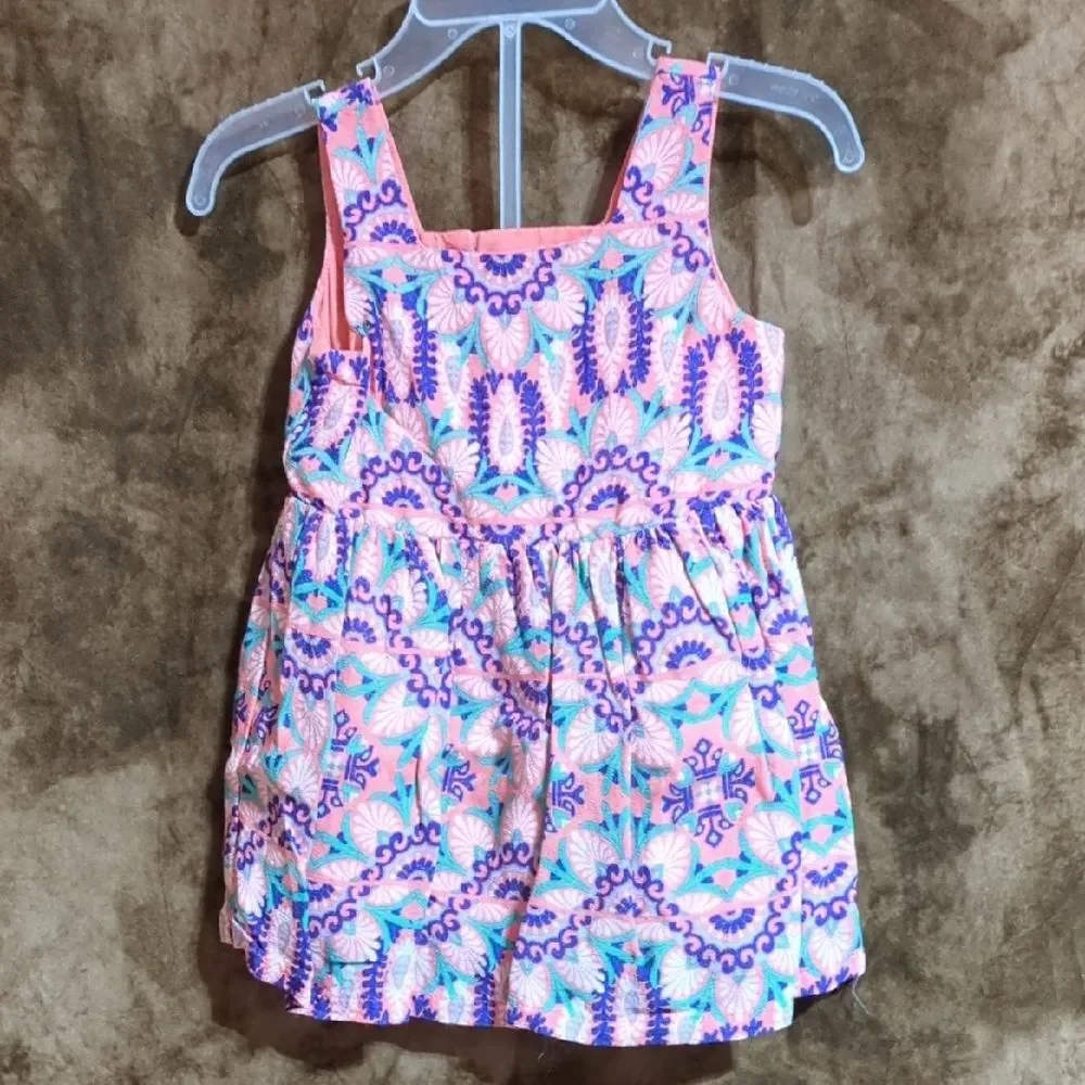 OshKosh B'gosh Coral and Violet Dress